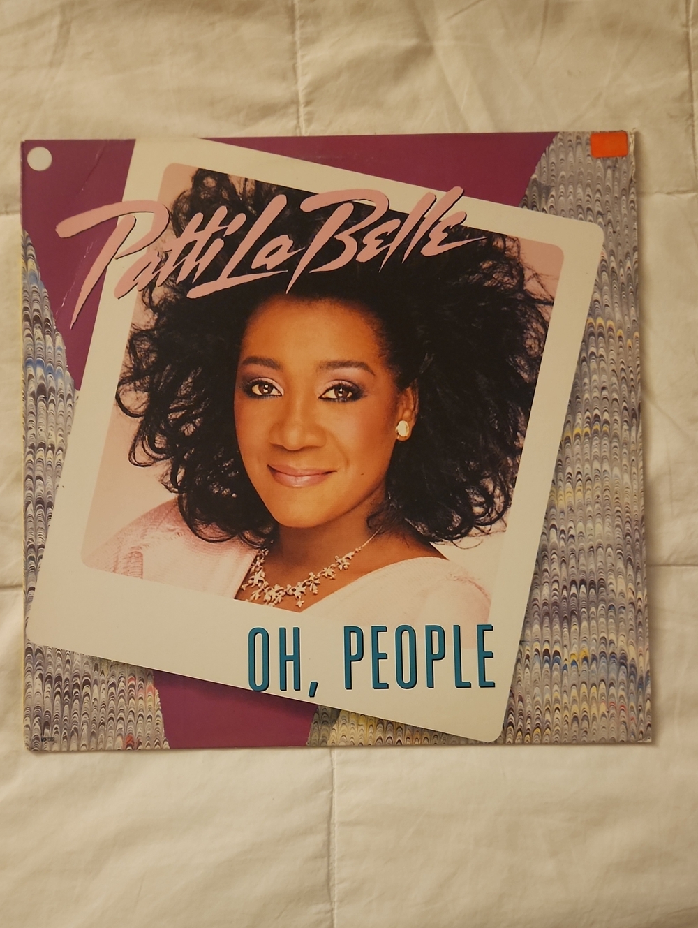 Patti La Belle Oh, People Vinyl 12" Single -- DJ COPY NEVER PLAYED! SECRET STASH